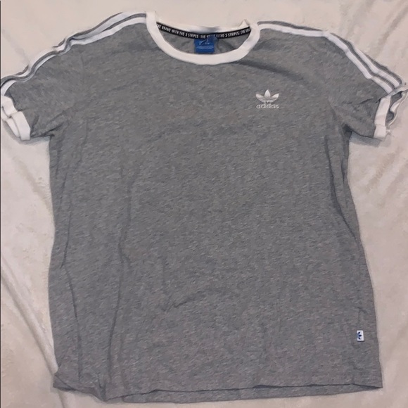 Grey men’s adidas shirt - Picture 1 of 3